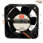 50x50x20mm 12V DC 0.18A Brushless Cooling Fan Model - CHD5012CB-AL 3 Wire High Speed Exhaust Fan