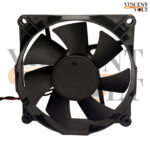 80x80x25mm 12V DC 0.12A Brushless Cooling Fan Model - XF-8025HS 2 Wire High Speed Exhaust Fan