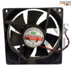 80x80x25mm 12V DC 0.12A Brushless Cooling Fan Model - XF-8025HS 2 Wire High Speed Exhaust Fan