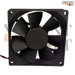 80x80x25mm 12V DC 0.14A Brushless Cooling Fan Model - JF8025SM 2 Wire High Speed Exhaust Fan