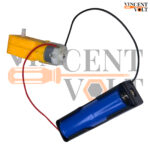 18650 Battery Holder Single Cell 3.7V Plastic Case with Wire Leads for DIY Electronics & Arduino Projects