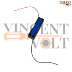 18650 Battery Holder Single Cell 3.7V Plastic Case with Wire Leads for DIY Electronics & Arduino Projects