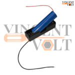 18650 Battery Holder Single Cell 3.7V Plastic Case with Wire Leads for DIY Electronics & Arduino Projects