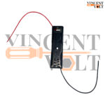 18650 Battery Holder Single Cell 3.7V Plastic Case with Wire Leads for DIY Electronics & Arduino Projects