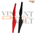 75mm 7.5cm Reverse Paddle Aircraft Propeller Blades with 1.2mm Shaft Hole For Coreless Motor Helicopter Toys Quadcopter RC Spare Parts Accessories