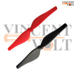 75mm 7.5cm Reverse Paddle Aircraft Propeller Blades with 1.2mm Shaft Hole For Coreless Motor Helicopter Toys Quadcopter RC Spare Parts Accessories